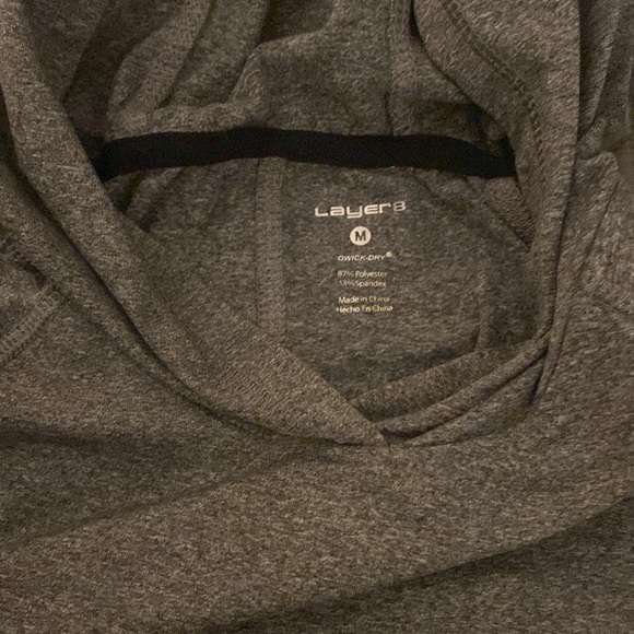 Warm workout hooded top - Picture 8 of 8